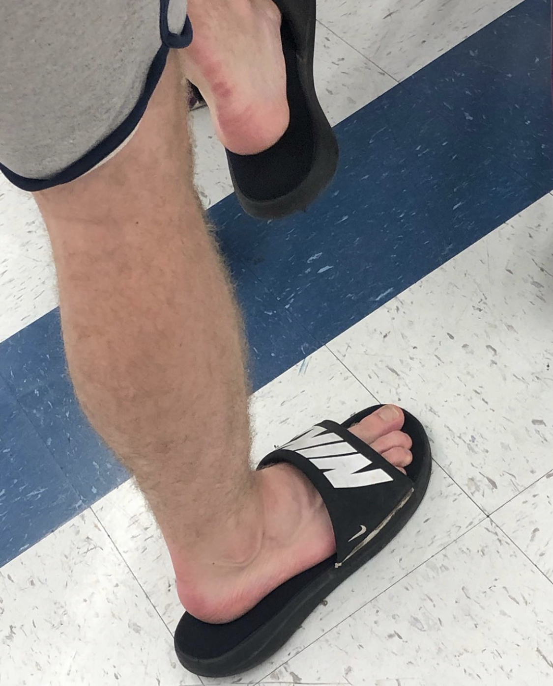 Nike Slides Porn forced male