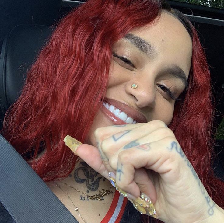 christian tattao recommends kehlani red hair pic