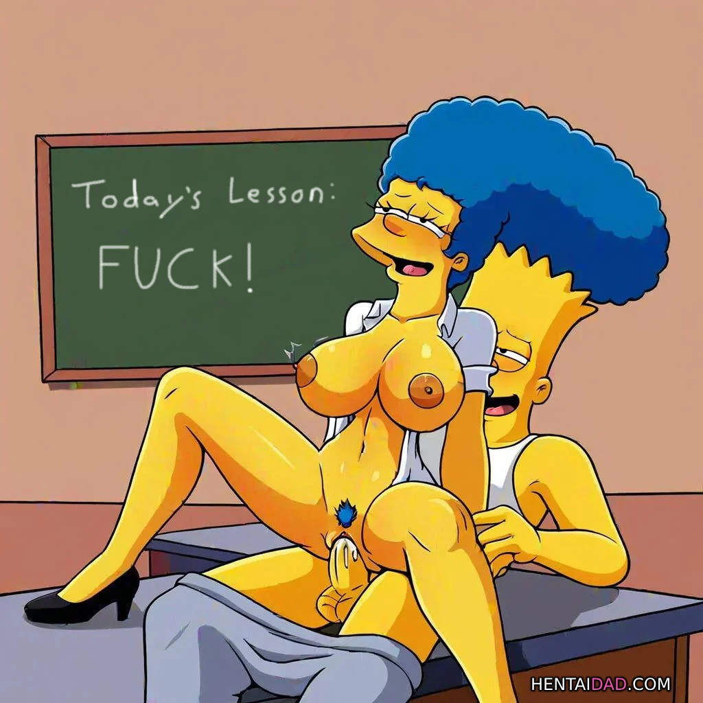 marge simpson sucks cock