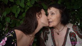 Lesbian Grandmothers Porn booty cum