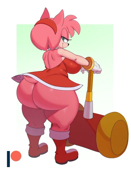 Best of Amy rose butt