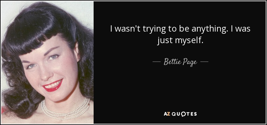 denise lint recommends bettie page naked pic