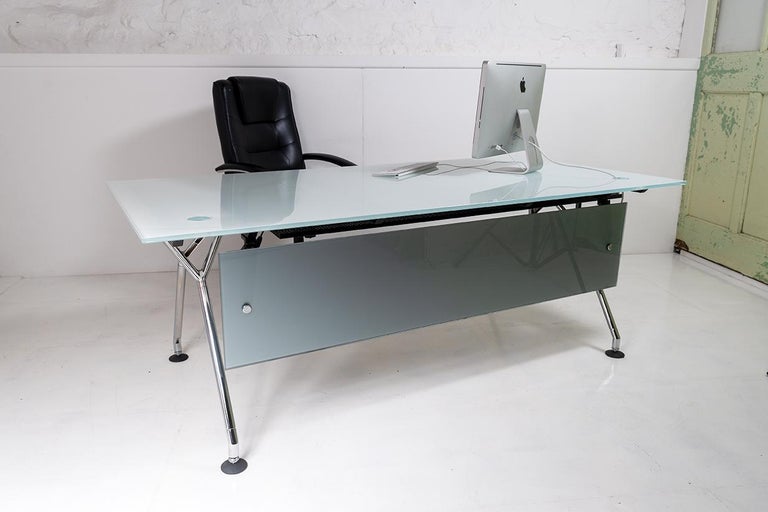 adam schrage add costanza calabrese translucent desk photo